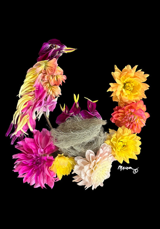 Momma Bird & Babies